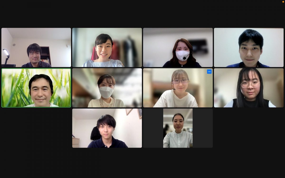 Online session for students: “Job Roundtable” ーMr. Yasumasa Yamamoto, Venture Investorー